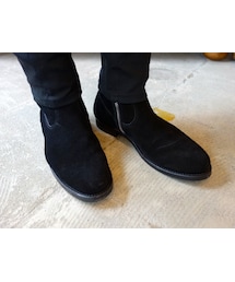 UNUSED | UNUSED　UH0350　BOOTS　COW LEATHER LAMPO ZIPPER(ブーツ)