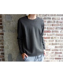 KAZUYUKI KUMAGAI ATTACHMENT | KAZUYUKI KUMAGAI　KJ62-023　カシミア混ニットフラノクルーネックL/S(ニット/セーター)