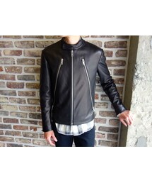 Maison Margiela | MAISON MARGIELA　定番5ZIPレザーライダースJKT　(ライダースジャケット)