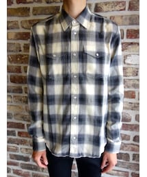 Maison Margiela | MAISON MARGIELA　コットンネルチェックシャツ　(シャツ/ブラウス)