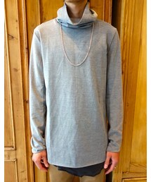 KAZUYUKI KUMAGAI ATTACHMENT | KAZUYUKI KUMAGAI　KJ62-040　クールマックスモクロディススウェードタートルネックL/S(Tシャツ/カットソー)