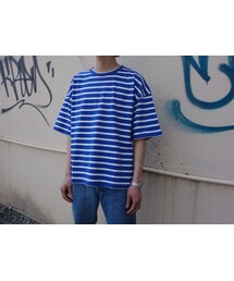 UNUSED | UNUSED　US1260　border t-shirt. (Tシャツ/カットソー)