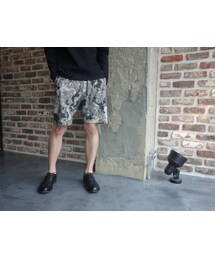 KAZUYUKI KUMAGAI ATTACHMENT | KAZUYUKI KUMAGAI　Ny/Coストレッチタッサーリーフカモptサルエルショートパンツ(その他パンツ)