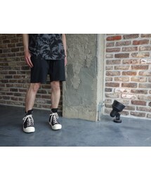 KAZUYUKI KUMAGAI ATTACHMENT | KAZUYUKI KUMAGAI KP71-011 Ny/Coストレッチタッサーサルエルショートパンツ(その他パンツ)