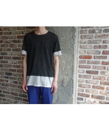 KAZUYUKI KUMAGAI ATTACHMENT | KAZUYUKI KUMAGAI　KJ71-004　80/2度詰天竺クルーネックS/S(Tシャツ/カットソー)