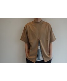N.HOOLYWOOD | N.HOOLYWOOD COLLECTION LINE　171-CS16　ジップ付きカットソー(Tシャツ/カットソー)