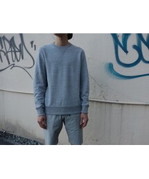 ATTACHMENT | ATTACHMENT　AJ72-239　30/10コンパクト裏毛プルオーバー背面切替(スウェット)