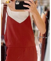 chocol raffine robe | オールインワン・サロペット