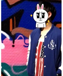 NAVY | スタジャン