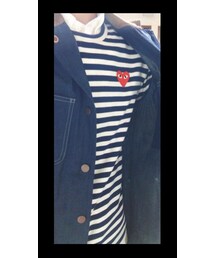 PLAY COMME des GARCONS | ていばんボーダー(Tシャツ/カットソー)