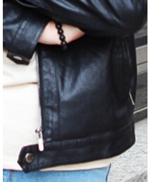 no brand | ライダースジャケット