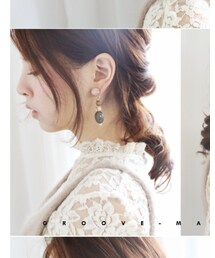 韓国ファッション | Qoo10♡GLOOVE MARKET♡(ピアス（両耳用）)