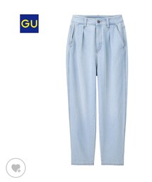 GU | ハイウエストマムジーンズ(パンツ)