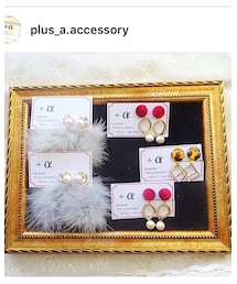 plus_a.accessory | ピアス（両耳用）