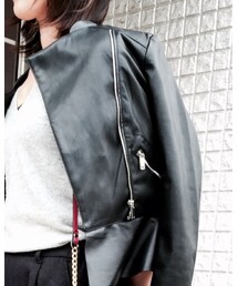 ZARA | ライダースジャケット