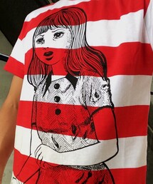 mmts | 楳図かずおのおろちとしょこたんのコラボT(Tシャツ/カットソー)