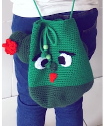 おはなや | ハンドメイド🤤サボさんショルダー(ショルダーバッグ)