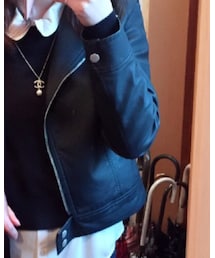 no brand | ライダースジャケット