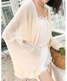 Qoo10にて899円で購入☀️ | カーディガン/ボレロ