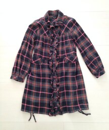 チェックワンピース(ワンピース)