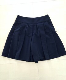 ネイビーキュロット(スカート)