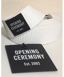 OPENING CEREMONY | ベルト