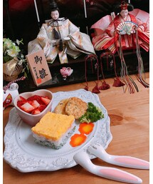 菱餅風ごはん 🍽 | その他