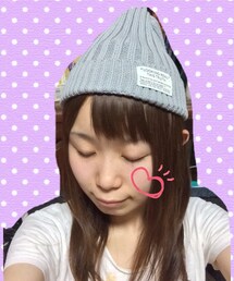 しまむら | ニット帽♡グレー(ニットキャップ/ビーニー)