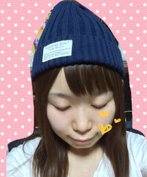 しまむら | ニット帽♡ネイビー(ニットキャップ/ビーニー)