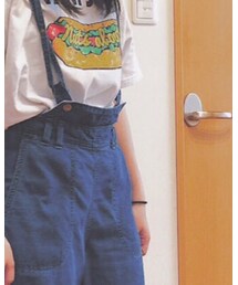 SOMETHING | サロペット/オーバーオール