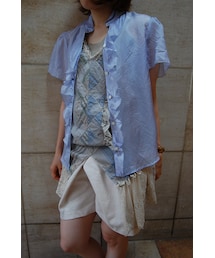 hippiness | キュプララッフルブラウス(シャツ/ブラウス)