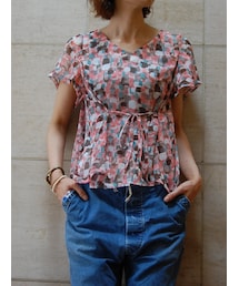 プリントブラウス(シャツ/ブラウス)