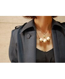 Luminosite | コットンパールネックレス(ネックレス)
