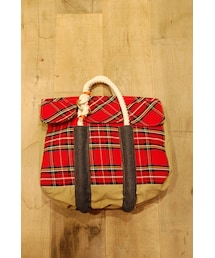 sandglass | チェックハンドバッグ(ハンドバッグ)