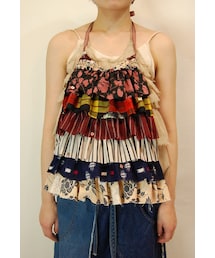 RehersalL | キモノフリルホルター(キャミソール)