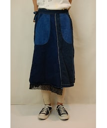 RehersalL | デニムラップスカート(スカート)