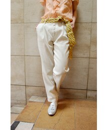 Xapis | リボンタックパンツ(スラックス)