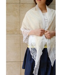 RehersalL | レーストライアングルストール(ストール/ショール)