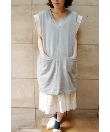 sandglass | ラグジュアリースウェットワンピース(ワンピース)