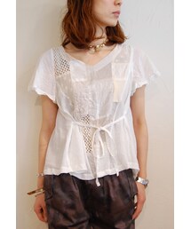 RehersalL | パッチワークブラウス(シャツ/ブラウス)