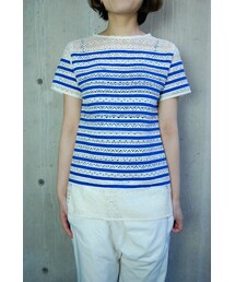 RehersalL | ボーダーレースTシャツ(Tシャツ/カットソー)