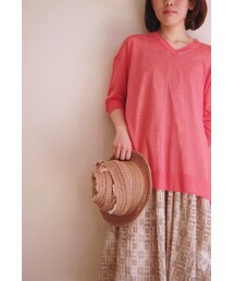 Xapis | Vネックプルオーバー(Tシャツ/カットソー)