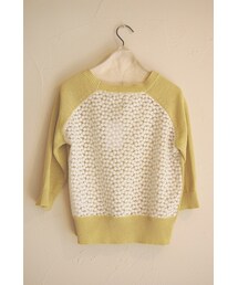 Xapis | バックレースニット(ニット/セーター)