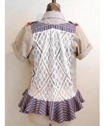 RehersalL | パックレースシャツ(シャツ/ブラウス)