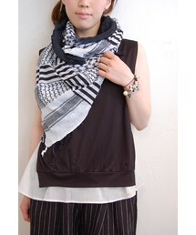 レイヤードノースリーブシャツ(シャツ/ブラウス)