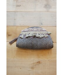 RehersalL | ストローレースクラッチバッグ(クラッチバッグ)
