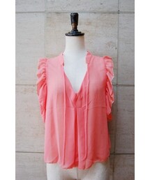 シフォンフリルブラウス(シャツ/ブラウス)