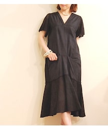 RehersalL | ブラックタックワンピース(ワンピース)