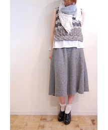 boussole | ニットフレアスカート(スカート)