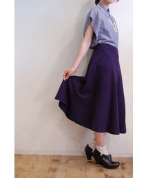 boussole | ニットフレアスカート(スカート)
